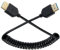 Cavo a spirale 8K HDMI versione 2.1, cavo di prolunga HDMI Ultra HD maschio a maschio, cavo HDMI a molla 48 Gbps supporta 8K a 60Hz, 4K a 120Hz per monitor, laptop, PC, TV HD, proiettore, fotocamera,