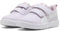 PUMA COURTFLEX V3 V PS Basket, Lilac Frost White-Rose Mauve, 31 EU