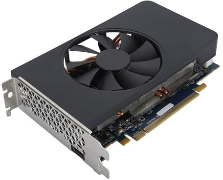 Bewinner RX580 8 GB DDR5-Grafikkarte, Lüfter, Desktop-Gaming-Grafikkarte mit Einer Auflösung von 7680 X 4320 für Desktop-Gaming, DirectX 12 RX 580 Desktop-Grafikkarte
