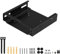 Halterung für HP Desktop Mini PC Halterung VESA/Wand/Unter Schreibtisch Halterung für HP EliteDesk 800 805 HP ProDesk 600 405 400 HP 260 Desktop Mini PC Halter für HP mit Kabelbinder und Schrauben
