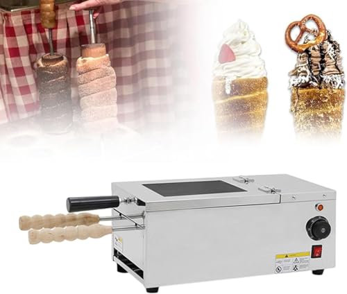 Forno Elettrico for Torta con Camino, Forno for Torta con Camino Macchina Commerciale, Macchina for grigliare il Pane con Camino for Ristorante, 0~300 ℃, con Rullo da 2 Pezzi