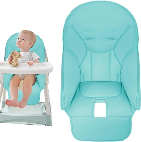 Hochstuhlhussen für Babys, PU-Lederbezug für Baby-Esszimmerstühle, Kinder-Esszimmerstuhlkissen, universeller Ersatz für Peg-Perego, Siesta Zero3, Baoneo, Kosmic Jané