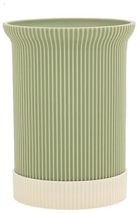 Pots à ustensiles Porte-ustensiles, support d'ustensiles de cuisine en plastique durable for comptoir, support de séchage for pots à ustensiles Morden, organisateur d'ustensiles à motif vertical Panie