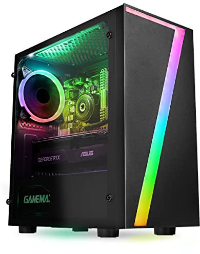 OCHW Seven RGB Gaming PC, Ryzen 5500 • RTX 3050 6GB Graphics Card • 32GB 3200MHz DDR4 • 1TB NVME SSD • 600W PSU • Gaming Case • WIFI • Windows 11 Pro