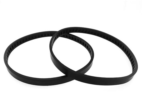 CChiai 2PCS 45-69-0010 Black Rubber Bandsaw Wheel Tyre Replacement 6 Inch Outside Diameter for Milwaukee Bandsaw Blades 725 726 736 7723 7724 9725