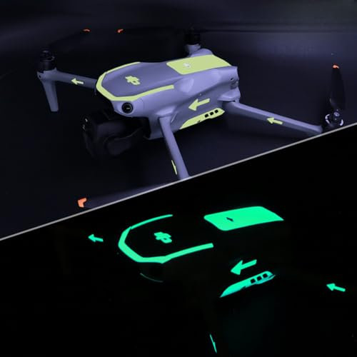 Drohne Leuchtende Aufkleber für DJI Air 3S Glow in the Dark Film Cool Sticker Selfie Drone Traversing Machine