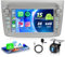 VECHTEL Autoradio 2G+64G Android 15 per Alfa Romeo MITO 2008-2016, 7 Pollici HD Schermo Tactile Stereo Auto co Carplay Android Auto senza Fili DAB+ GPS Wi-Fi Bluetooth 2USB Radio FM RDS Retrocamera