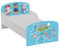 Leomark Komfortables PAW Patrol Kinderbett mit Matratze und Lattenrost Holz-Einzelbett 140 x 70 cm Grau mit Cartoon-Motiven Perfekt für das Kinderzimmer, Motive (Paw Patrol 01)