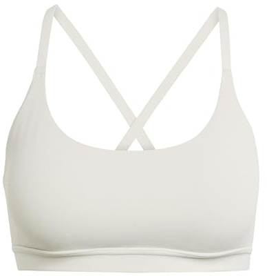 adidas Women's All Me Light Support Bra, Wonder Alumina, M