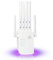 Repetidor WiFi Largo Alcance, Amplificador Señal WiFi Extender, TP Link Repetidor WiFi 6 Antenas Cobertura 1500 m2, Amplificador WiFi Extensor de WiFi con 2 Puertos LAN para Casa y Oficina