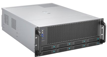 UNYKAch Hot Swap 4U HSW4U6508-8 Servergehäuse | Hot-Swap