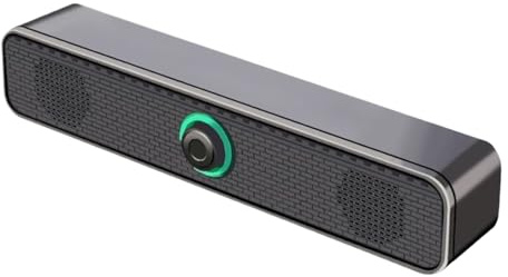 Générique Haut-Parleurs De Bureau | Enceintes USB avec Son Stéréo - Barre De Son avec Basse Profonde Alimentation USB | pour Scène Voiture Bureau Moniteur Tablette Musique PC Maison Projecteur TV