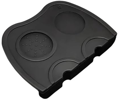 Coffee Portafilter 58mm Bottomless Filter Holder，Compatible for Gaggia，Classic Solid Wood Handle Barista Tools Espresso Machine Accessories(Tamper Mat)