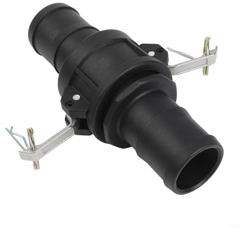 2 set di raccordi Camlock in polipropilene che supportano standard di tipo C e tipo E per collegamento tubo al serbatoio e pompa (5,1 cm)