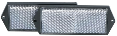 CARPOINT Reflektor Weiß 104x40mm 2 Stück
