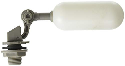 PVC Mini Float Valve with Adjustable Arm • 1/2 Vinyl Tubing RO Reverse Osmosis Supply Line for Ponds, Chickens, Livestock Water Trough, Aquariums, Aquaponics, Aquaculture, Hydroponics Tank Reservoir