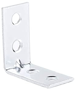 Corner Brace 50pcs Carbon Steel 30 x 30 mm Hardware Zinc Plated Corner Mount Brackets Plates