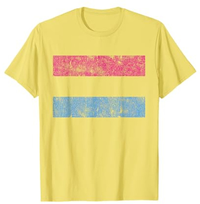 Retro Pansexual Pan Pride Flag T-Shirt
