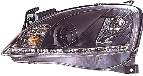 Scheinwerfer Set Corsa C Bj. 00-06 klarglas/schwarz Dragon Lights