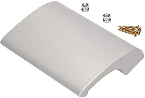 KOTARBAU Balkontürgriff Silber Terrassentürgriff DE LUXE Sicher Raucher Türoptik Schließen Griffmuschel Universal Ziehgriff Aluminium Balkongriff