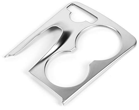 Getränkehalter Verkleidung, Mittelkonsole Wasserflaschenhalter Rahmenabdeckung Verkleidung Passend für GLK-Klasse (X204) 2008-2015[Chromeplate]