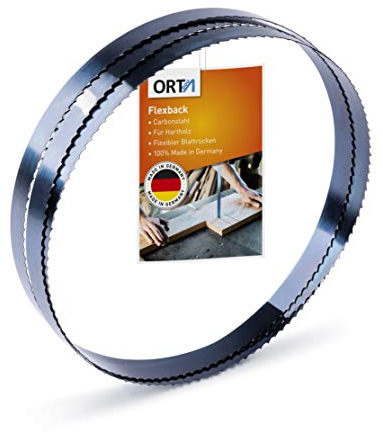 Orta - 3 Stück - 1712 x 13 x 0,65 x 6 ZpZ Flexback Bandsägeblätter | geeignet für Weich und Hartholz sowie Kunststoffe und NE-Metalle | Bandsägeblatt passend für Metabo, Einhell Bandsägen