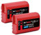 Baxxtar 2X DMW-BLK22 Akku 2600mAh Ersatzakku kompatibel mit Panasonic Lumix DC-S5 S5 S5II S5II-X S5 IIX S5K G9 GH5 GH5 II GH5S GH6 GH7 DC-GH5 DC-GH6 DC-GH7 DC-S5II DC-G9 II X BLK22