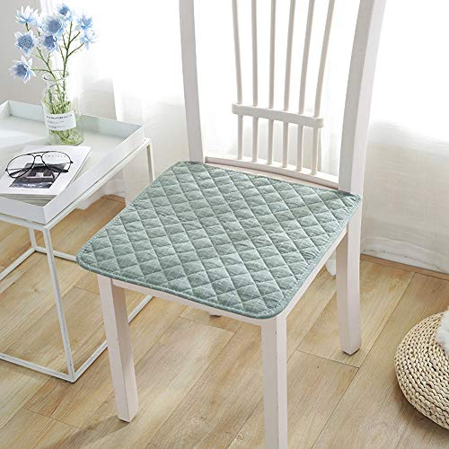 Stuhlauflage,Platz Plaid Stuhlkissen Dünnes Rutschfestes Auflage Sitzkissen für Bürostuhl Balkon Terrasse Innen Außenbereich,Sitzpolster für Gartenstuhl,Esszimmerstuhl,Tatami Bodenmatte A 50x50CM