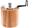 Jcevium Salt and Pepper Mill, Hand Crank Wood Pepper Grinder Salt Shaker with Handle and Adjustable Ceramic Rotor