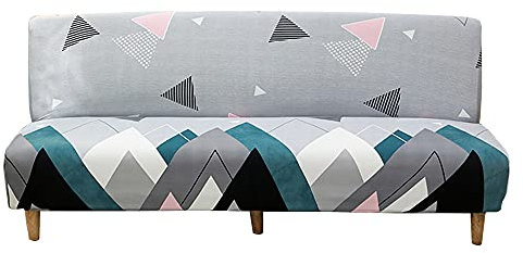 C/N Sofabezug ohne armlehne Stretch sofauberwurf couchbezug ohne armlehne sofahusse 2 sitzer 3 sitzer ohne armlehne schlafsofa