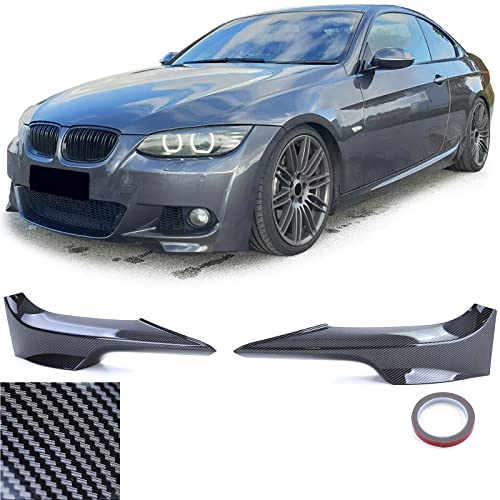 Front Flaps Spoiler Splitter Carbon Look passt für 3er BMW E92 E93 2006-2010