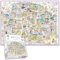 Comical Map Of Norfolk By Tim Bulmer - 1000 Piece Puzzle For Adults, Large Puzzle 66cm X 50cm In Size. Challenging To Complete But Fun And Humorous