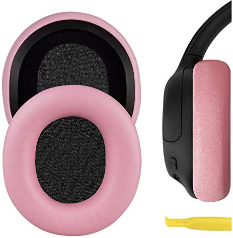 Geekria NOVA Replacement Ear Pads Compatible with Sony WH-CH700N, WH-CH710N, WH-CH720N Headphones, Ear Cushions (Pink)