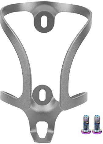 OKJHFD Porte-bidon de vélo Porte-Bouteille d'eau de vélo Support de Bouteille de vélo en Alliage d'aluminium léger pour vélo de Route et de Montagne, 1pcs(Gris)