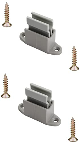 cyclingcolors 2x kurbelhalter für kurbelstange 14mm verstellbar 28-48mm mit schraube kunststoff grau clip Befestigung unsichtbar kurbel halterung Fenster