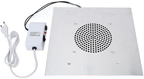 Collecteur de Poussière pour Ongles, 60 W Puissant Machine à Ongles Aspiration de la Table à Ongles Collecteur de Poussière de Ventilateur D'ongle Filtre à Ongles électrique