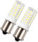 HRYSPN 1156 12V 24V Glühbirne 5 Watt, Weiß Licht, Singlekontakt Mit Schutzhülle für Outdoor Landschaft Beleuchtung, etc (2 Stück)
