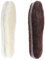 riemot 2 Paar Echte Lammfell Einlegesohlen für Damen Herren Winter Warme Schaffell Einlegesohlen Weiche Kuschelige Flauschige Lammfell Schuheinlagen für Schneestiefel,Hausschuhe Beige Braun Gr.45 EU