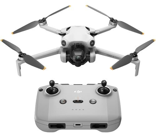 DJI Mini 4 Pro (RC-N2) Lightweight Foldable Drone with 4K/60fps Video, 48MP Photos, 34min Flight Time