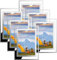 JMIATRY Lot de 6 Cadre Photo 15 x 20 cm, Cadre Photo en Verre pour affiches, certificats, dessins, illustrations