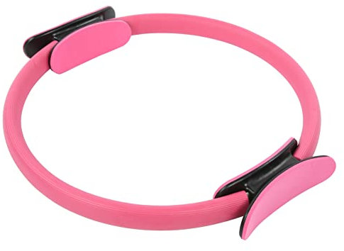 Gigicial Pilates Ring, Balanced Bodies Ultra Fit Circle Pilates-Ring, tolle Trainingsgeräte für Beine, Heimtraining für Frauen oder im Studio, Oberschenkel-Master-Innentrainer (Pink)