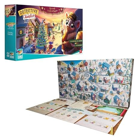 IELLO - Detective Charlie - Adventskalender - Französische Version