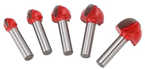 Round Nase Router Bit Carbid Hohe Härte Box Router Bit Holzbearbeitung Kit