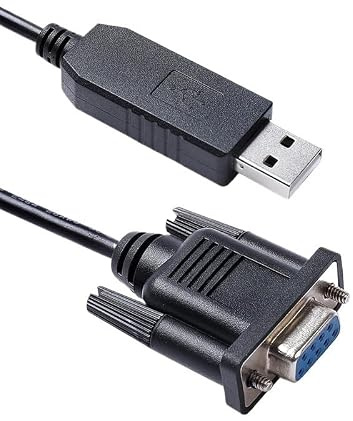 VCALDGFZ PL2303GT USB RS232 seriale a DB9 femmina adattatore convertitore standard Pinout Null Modem Cable (Null Modem Pinout)