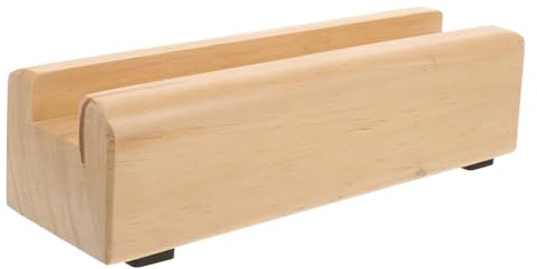 DEARMAMY Base in Legno Massello per Specchio a Pavimento Supporto Solido e Antiscivolo per Specchi Figura Intera Piedistallo Robusto e Elegante per Cornici e Specchi di Varie Dimensioni