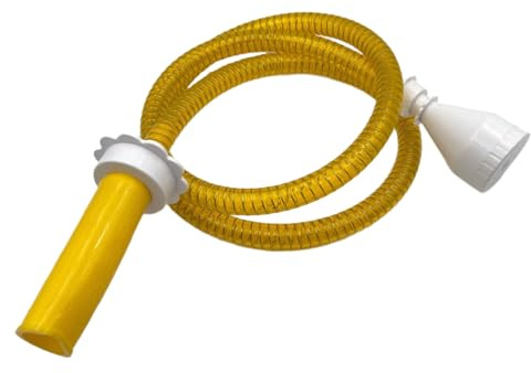 Tuyau de douche flexible anti-obstruction en ABS résistant à l'érosion avec tuyau de douche en ABS solide pour salle de bain