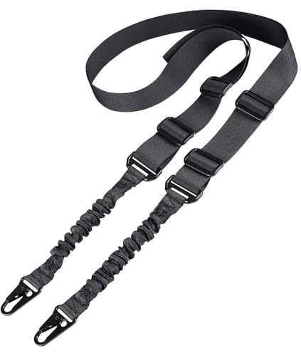 JOYOLA 2 Point Sling Tactical Gun Sling, Rifle Sling, Airsoft Sling, Nylon Buttstock Sling, Adjustable Two Point Rifle Gun Strap