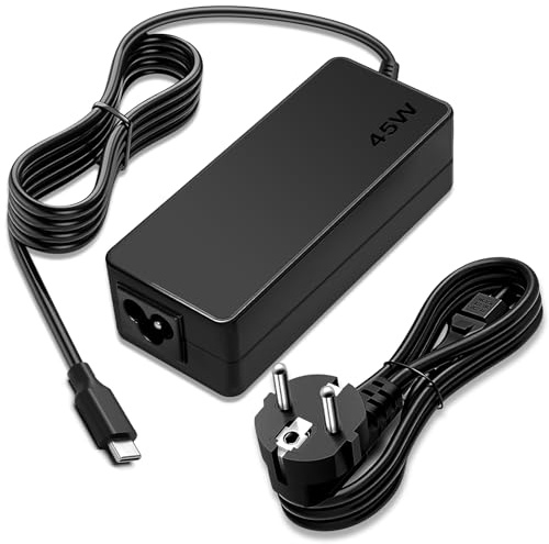 Cargador 45W USB C para Acer Chromebook Laptop N18Q8 N18Q12 N16Q10 N16Q11 | ACER N16Q12 N17Q9 N17Q8 N17Q5 N17Q10 N18Q1 N18Q2 N18Q3 N18Q5 N18Q6 N16Q14 N15Q13 N19Q3 N19Q4 USB C Adaptador