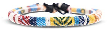 Made by Nami Boho Surfer-Armband Damen & Herren - Handmade Strand Festival Accessoires - Ethno Hippie Style Schmuck - 100% Wasserfest & Verstellbar - Freundschaftsarmbänder Bunt Mädchen R (Gelb)