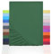 NatureMark Jersey Spannbettlaken, Spannbetttuch 100% Baumwolle in vielen Größen und Farben MARKENQUALITÄT ÖKOTEX Standard 100 | 200x220 cm +40 Steg - dunkel grün
